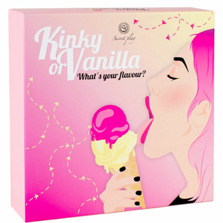 Secretplay Game Kinky or Vanilla Multilingual Board Game 90 Cards