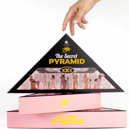 Secretplay Game The Secret Pyramid Multilingual Adult Board Game Set