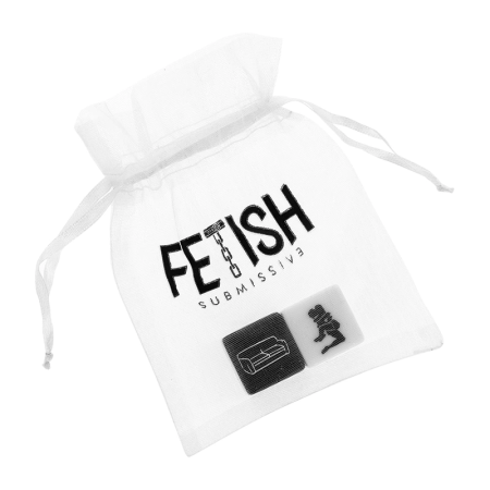 Fetish Submissive Dice Set - Playful Scenario & Location Selector, Resin