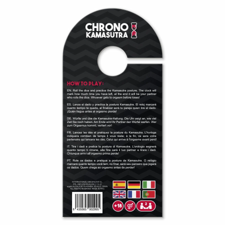 ARIA Play Game Chrono Kamasutra Couples Dice & Timer Set Multilingual