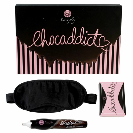 Secret Play ChocAddict Couples Game with Chocolate Body Pen FR/PT