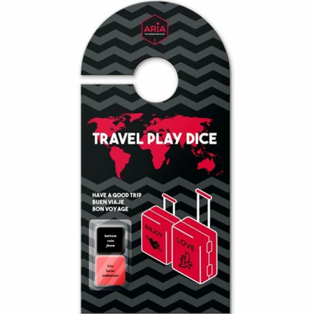 Aria Travel Play Adventure Dice Game - Multilingual Compact Set