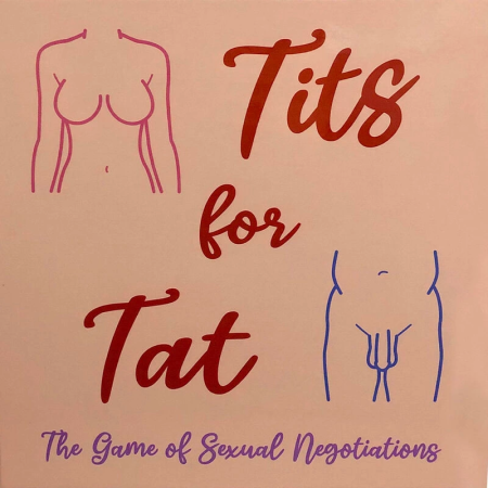 Kheper Games Tits for Tat Couples Communication Board Game Set