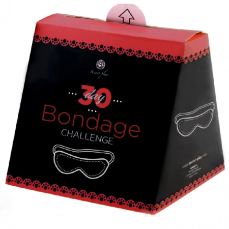 Secret Play Challenge 30 Days Set - Interactive Bondage Experience Cards EN/ES