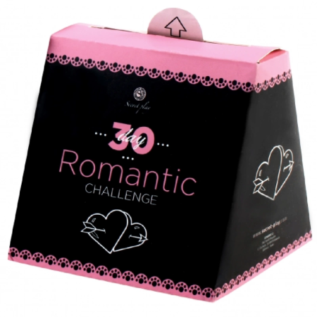 Secret Play Romantic Challenge Cards 30pcs Bilingual 110x110mm
