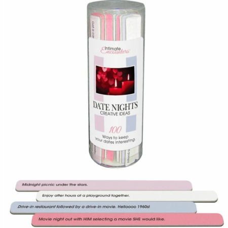 Kheper Games Date Nights Set - 100 Inspiring Couple Activity Ideas EN