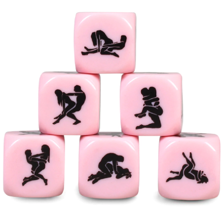 Secret Play Dice Kamasutra 25mm - Creative Position Game Set