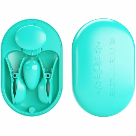 Pretty Love Surprise Box Blue Electro Stimulation Intimate Clips USB