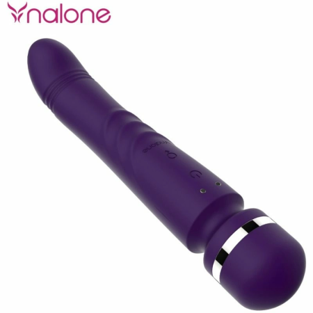 Nalone Yoni Dual-Ended Silicone Massager 230mm, 7 Modes, Purple