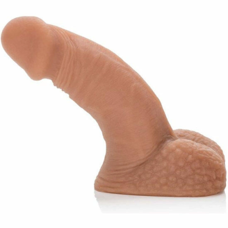 CalExotics Pure Skin Packing Model Brown 14.5 cm - Soft Anatomical Form