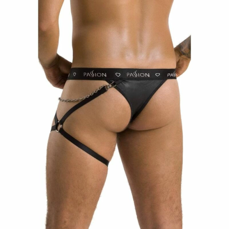 Passion BILL Black Thong L/XL - Modern European Design, Oeko-Tex Certified