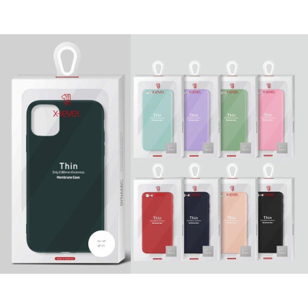 X-Level Dynamic dėklas Apple iPhone 7/8/SE 2020/SE 2022 tamsiai mėlynas