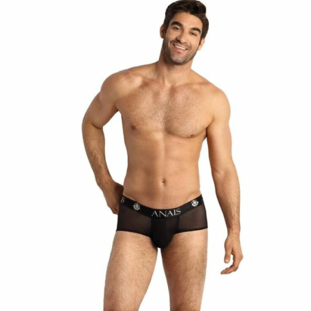 ANAIS MEN Eros Sporty Briefs S Black Tulle European Design