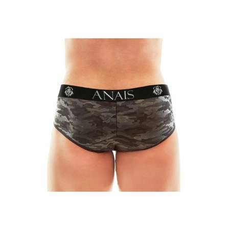 ANAIS MEN Electro Boxer Brief XL Microfiber Military Print