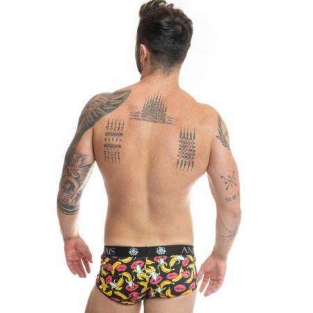 ANAIS MEN Banana Brief M - Sporty Lycra Underwear Banana Print
