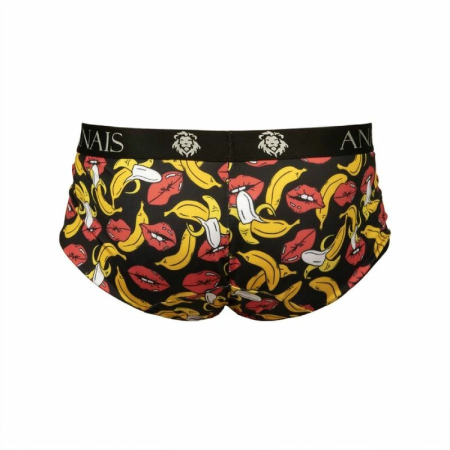 ANAIS MEN Banana Brief M - Sporty Lycra Underwear Banana Print
