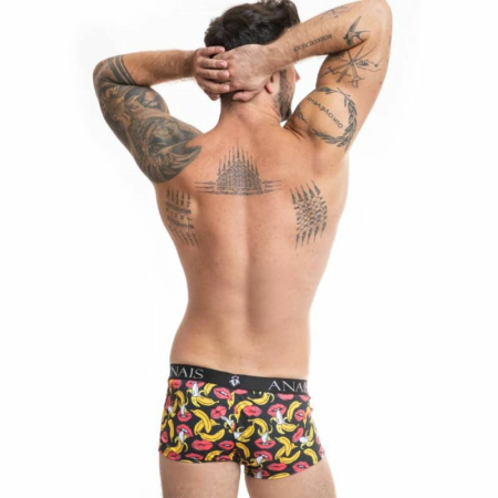 ANAIS MEN Banana Boxer Shorts S - Sporty Fit, Banana Print, Lycra