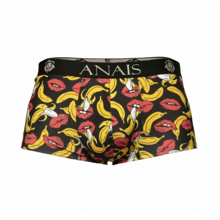ANAIS MEN Banana Boxer Shorts S - Sporty Fit, Banana Print, Lycra