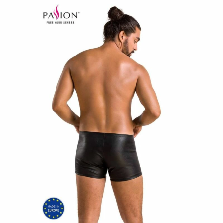 Passion 049 Men's Matt Black Shorts L/XL - Modern Polyurethane Design