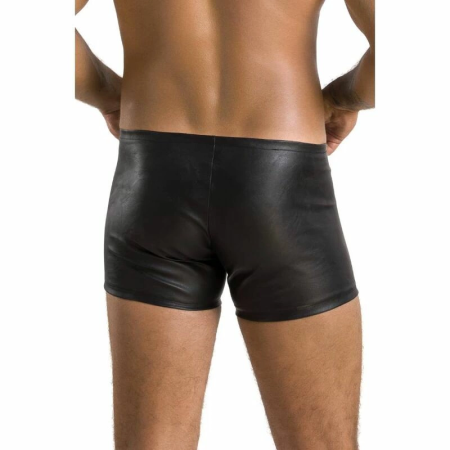Passion 049 Men's Matt Black Shorts L/XL - Modern Polyurethane Design