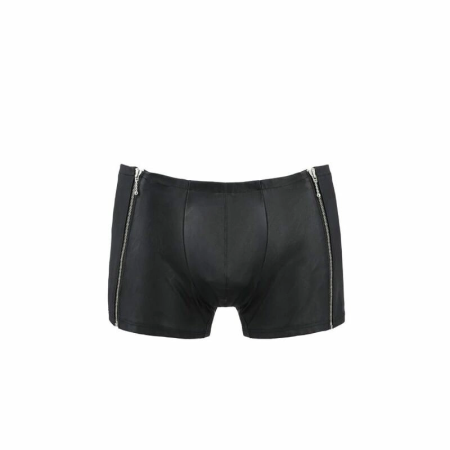 Passion 049 Men's Matt Black Shorts L/XL - Modern Polyurethane Design
