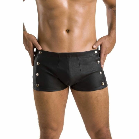 Passion David 048 Men's Short Black S/M - Modern Design, EU Quality