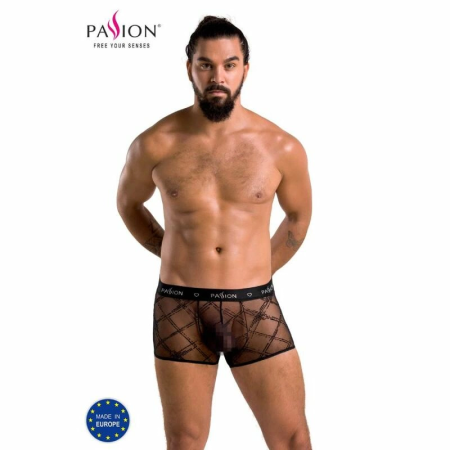 Passion James Short Black S/M - Modern Men's Lingerie, EU Made