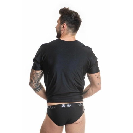 Anais Men Petrol Microfiber T-Shirt XL - Soft Body-Fit, Black