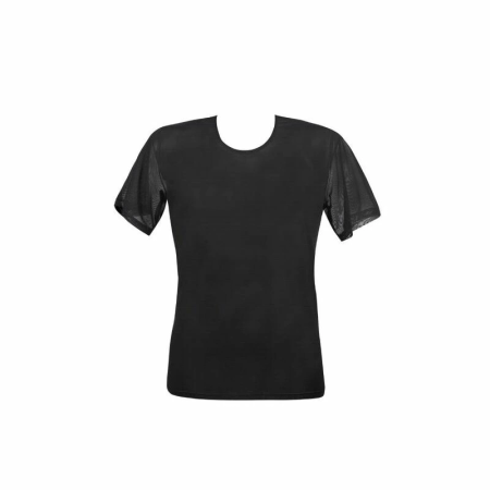 ANAIS MEN Petrol Microfiber T-Shirt S - Soft Fitted Performance Top
