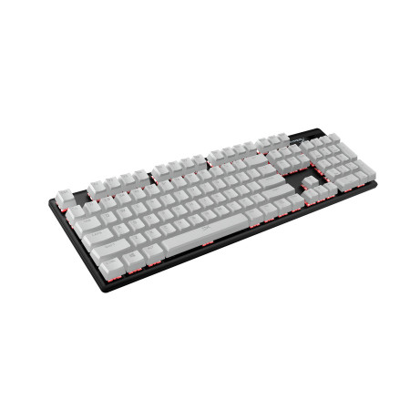 HYPERX Pudding Keycaps - Pilnas klaviatūros dangtelių rinkinys (Baltas, ENG išdėstymas)