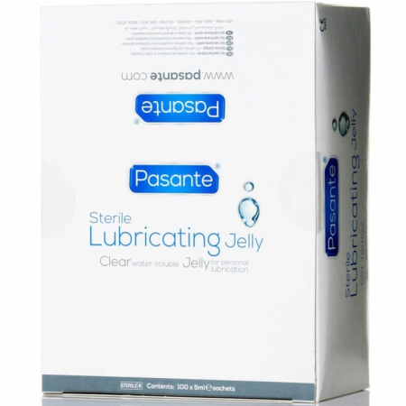 Pasante Sterile Lubricating Jelly 5ml Sachet · Water-Based · Odorless