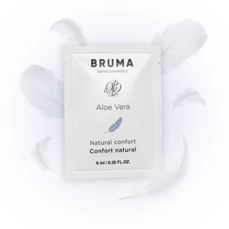 BRUMA Aloe Vera Sliding Gel 6ml - Hydrating Water-Based Lubricant