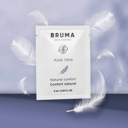 BRUMA Aloe Vera Sliding Gel 6ml - Hydrating Water-Based Lubricant
