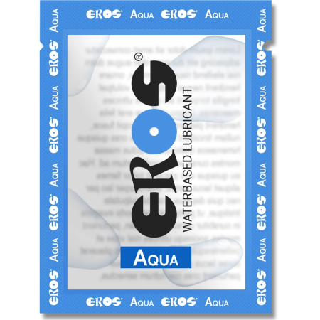EROS Aqua Water-Based Lubricant 4 ml - Dermatologically Tested, Odourless