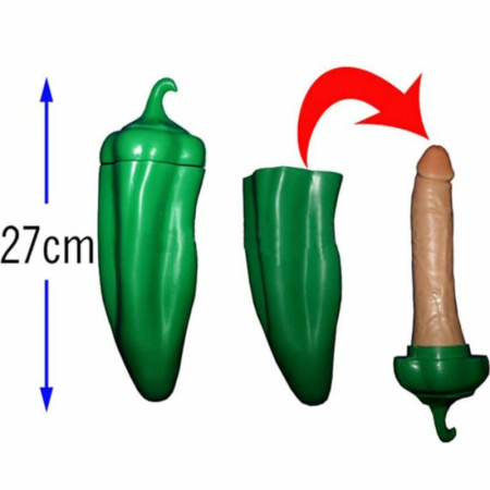 Diablo Picante Green Pepper Fun Party Vegetable - Novelty Gag Gift