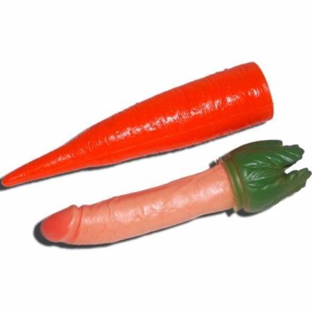 Diablo Picante Carrot-Shaped Novelty Gift - Humorous Party Decoration