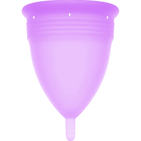 Stercup Menstrual Cup Violet S - FDA Silicone, Long-Lasting Comfort