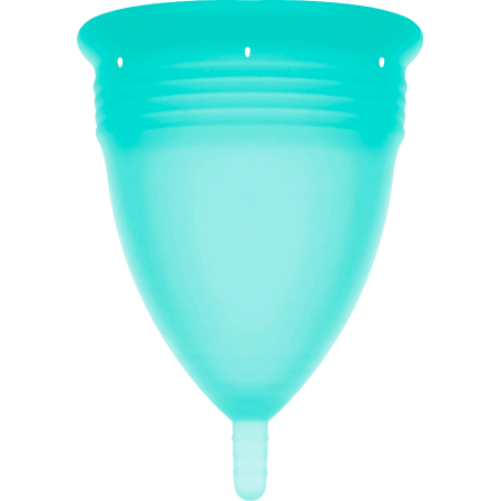 Stercup Aquamarine Menstrual Cup S - FDA Silicone, 15ml Capacity
