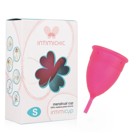 Intimichic Menstrual Cup Medical Grade Silicone Size S - Reusable & Hypoallergenic
