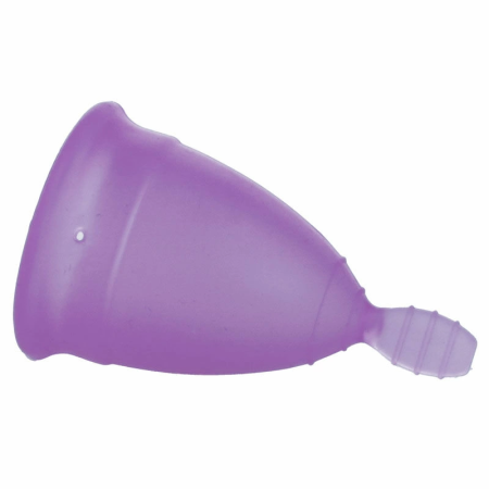 Nina Kiki Menstrual Cup Purple Size L - Medical-Grade Silicone, Eco-Friendly