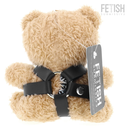 Fetish Submissive Bongo Plush Bear - Collectible Designer Accessory 10 cm