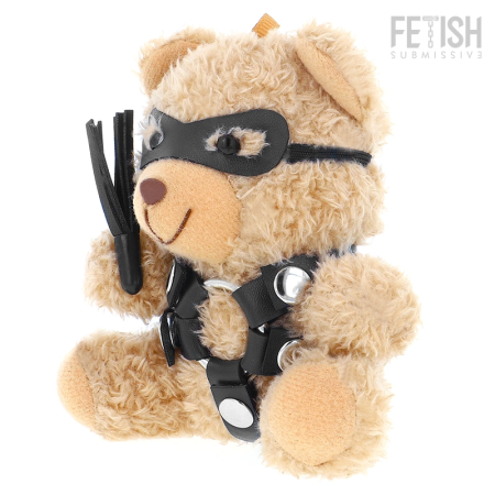 Fetish Submissive Ted Teddy Bear Model 2 - Collectible Plush with Harness