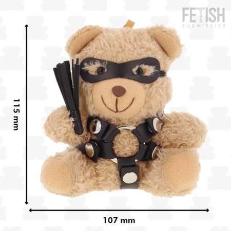Fetish Submissive Ted Teddy Bear Model 2 - Collectible Plush with Harness