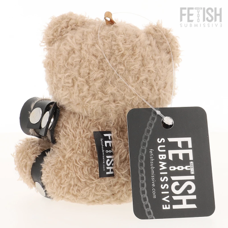 Fetish Submissive Yogi Teddy Bear - Collector’s Plush with Harness & Chains
