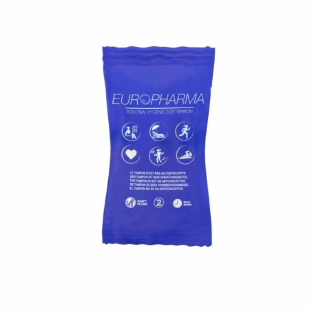 Europharma Action Tampons Polyvinyl Foam Cordless 6-Pack