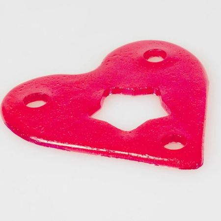 Secret Play Heart-Shaped Edible Unisex Thong Strawberry Flavour