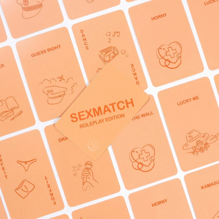 Secret Play Sexmatch Roleplay Edition - Couples Card Game, 89 Cards