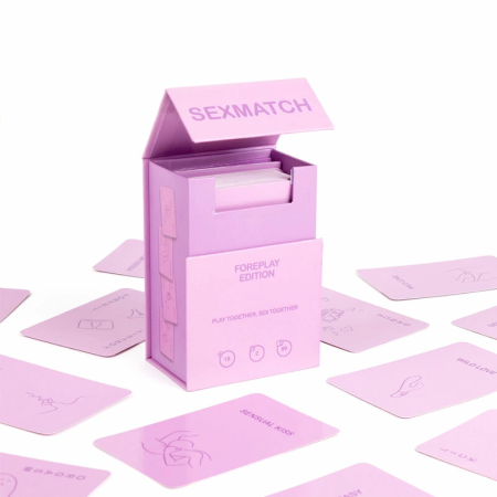 SecretPlay Sexmatch Foreplay Edition Couple Card Game - 89 Cards
