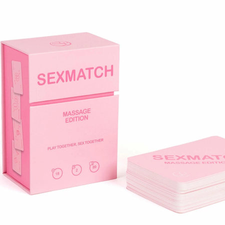 SecretPlay Sexmatch Massage Edition Couples Card Game, 89 Cards