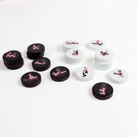 Secret Play Play4Sex Wooden Strategy Game for Couples, Multilingual